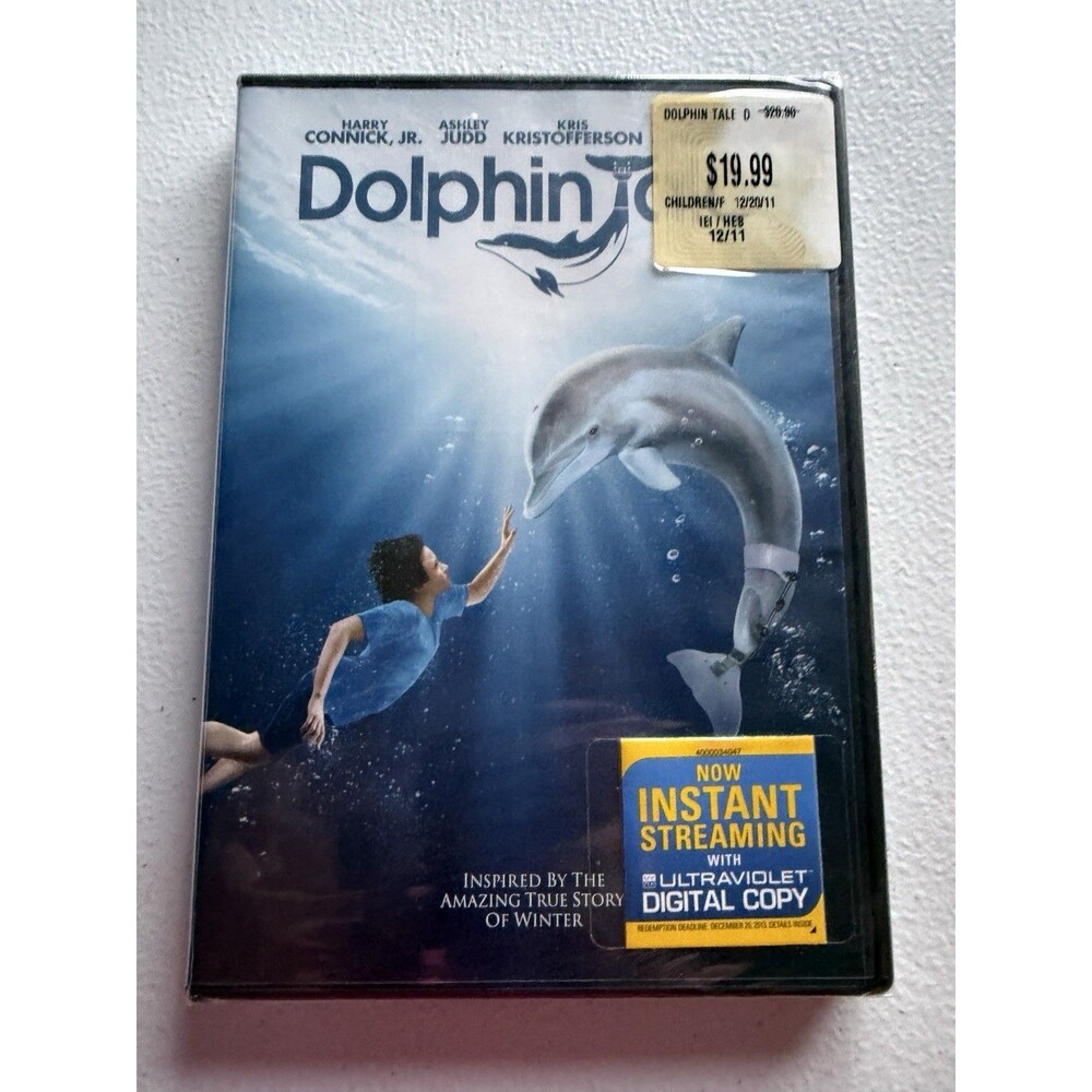 Dolphin Tale (Blu-ray, 2011, Warner Bros.)  Morgan Freeman